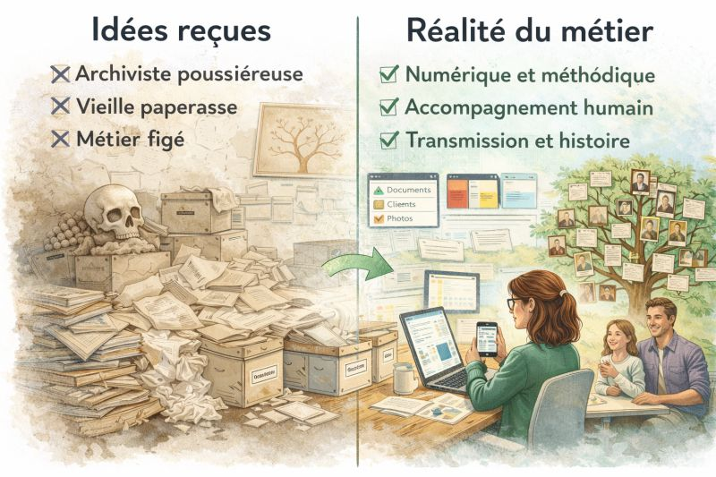 rôle de l'archiviste